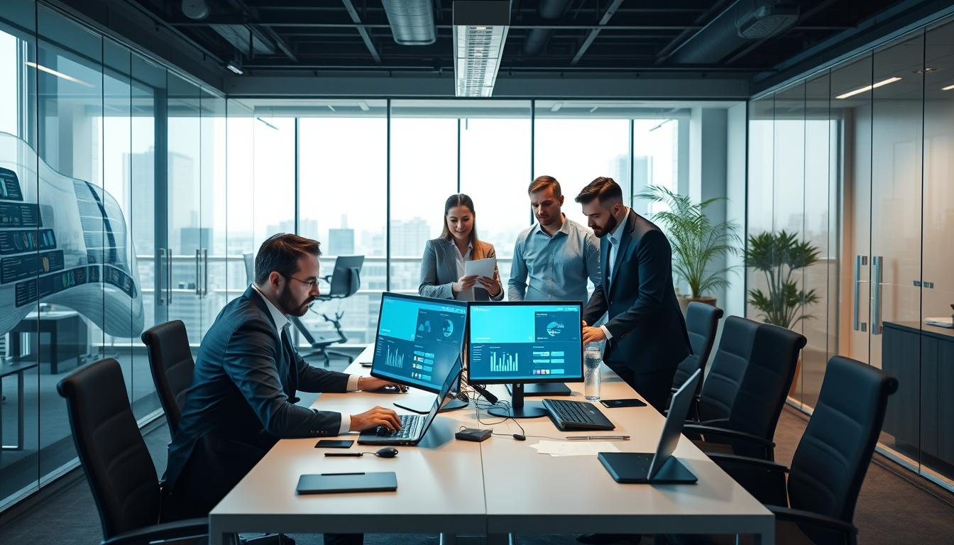 Business data analysis and visualization systems